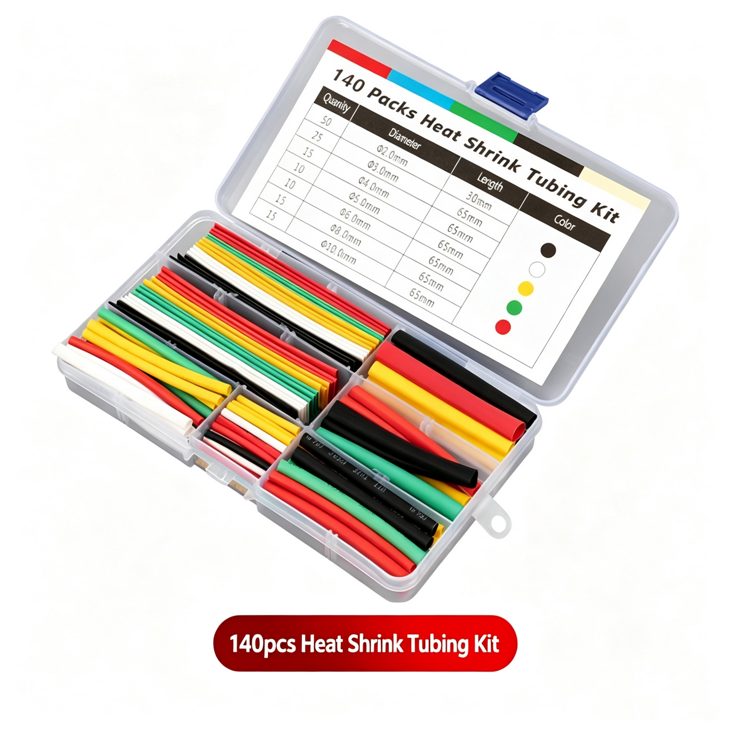 Insulated Electrical Cable Tubing Kit  328pcs(Buy 280, get 40 free)