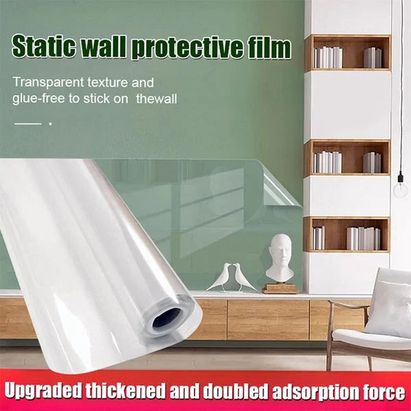 Folie de protectie transparenta cu lipire electrostatica 60 x 300 cm